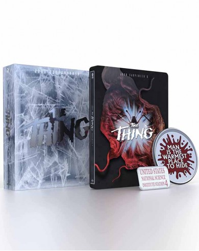 Нечто (4K ULTRA HD Blu-ray, BD) Steelbook TITANS OF CULT [англ. яз]