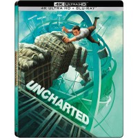 Анчартед: На картах не значится (4K Ultra HD Blu-ray) Steelbook + bonus