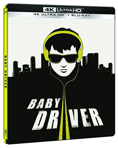 Малыш на драйве  Steelbook (Blu-ray)