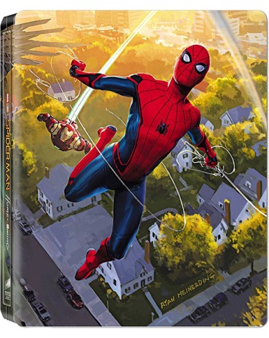 Человек-паук: Возвращение домой Steelbook (Blu-ray)