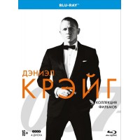 007 Дэниэл Крэйг Коллекция фильмов (4 Blu-ray)