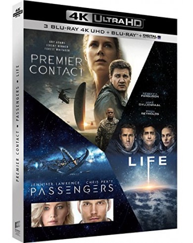 Пассажиры / Прибытие / Живое 4K UHD (3 4K UHD Blu-ray)
