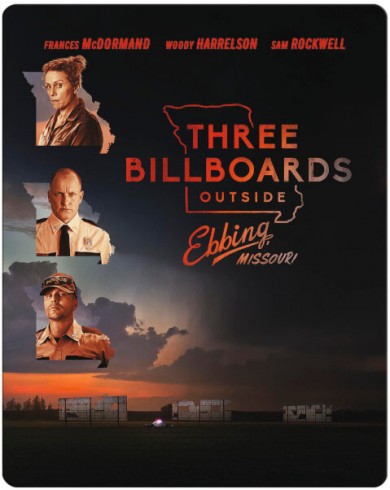 Три билборда на границе Эббинга, Миссури Steelbook (Blu-ray)