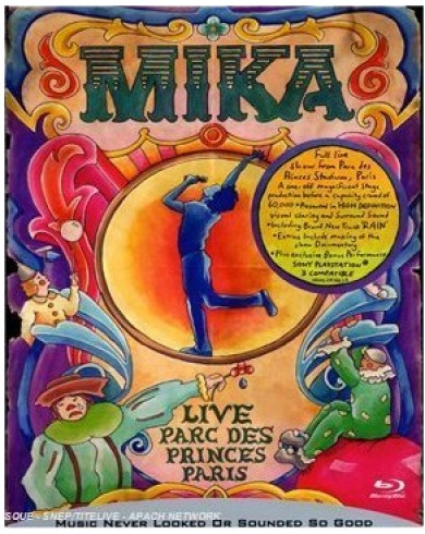 Mika. "Live Parc Des Princes, Paris'' (Blu-ray)