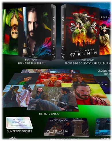 47 ронинов (4K ULTRA HD Blu-ray + blu-ray) Номерной Steelbook
