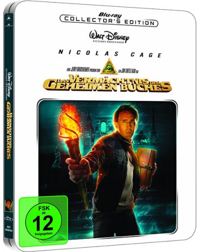 Сокровище нации: Книга тайн Steelbook (Blu-ray)