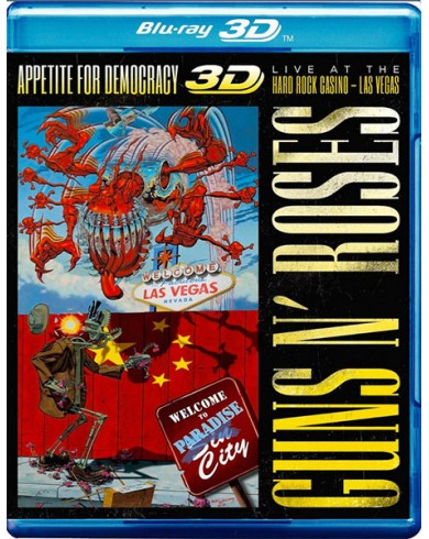 Guns N' Roses: Appetite for Democracy 3D (3D Blu-ray + 2D) 