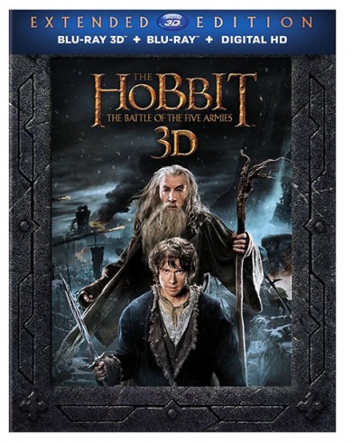 Хоббит: Битва пяти воинств Режиссёрская версия 3D ( 2 3D Blu-ray + 3 Blu-ray)