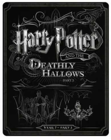 Гарри Поттер и Дары смерти: Часть 2 Steelbook (англ. язык) (Blu-ray)