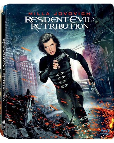 Обитель зла: Возмездие 3D Steelbok (3D Blu-ray + 2D)