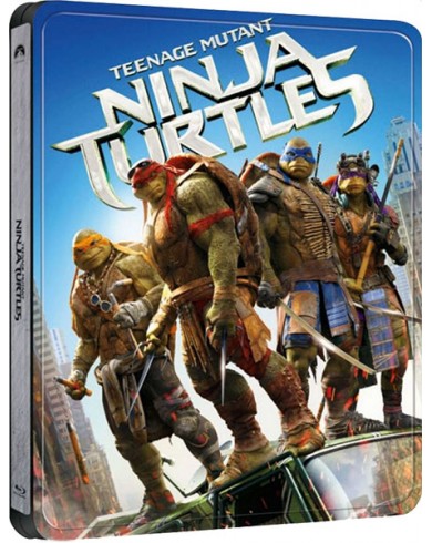 Черепашки-ниндзя Steelbook (Blu-ray)