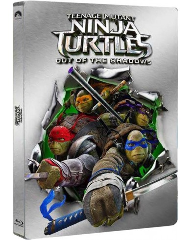 Черепашки-ниндзя 2 3D Steelbook (Blu-ray 3D+Blu-ray)