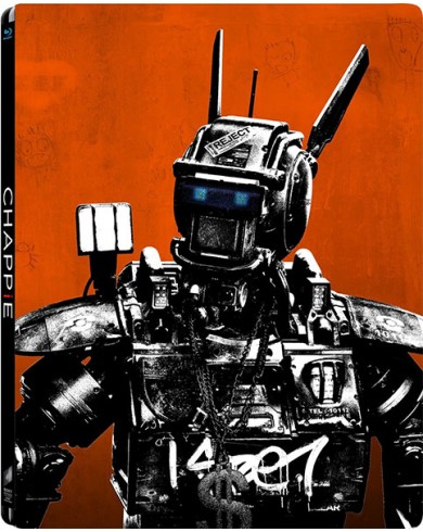 Робот по имени Чаппи Steelbook (Blu-ray)