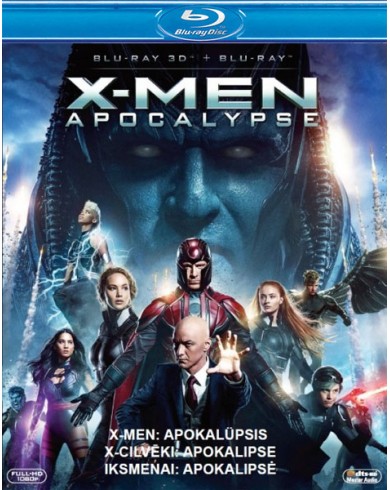 Люди Икс: Апокалипсис 3D [импорт] (3D Blu-ray + Blu-ray)