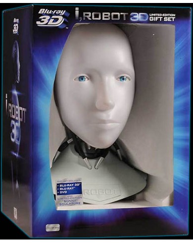Я, робот Ограниченное издание с головой Сонни (3D Blu-ray)