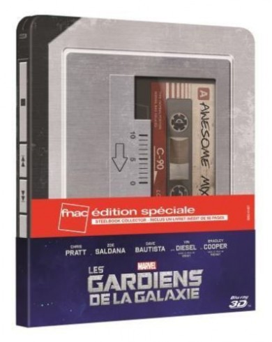 Стражи Галактики (3D Blu-ray + Blu-ray) Steelbook