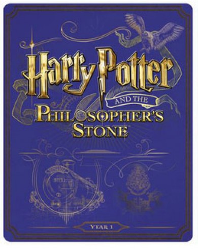 Гарри Поттер и философский камень Steelbook (Blu-ray)