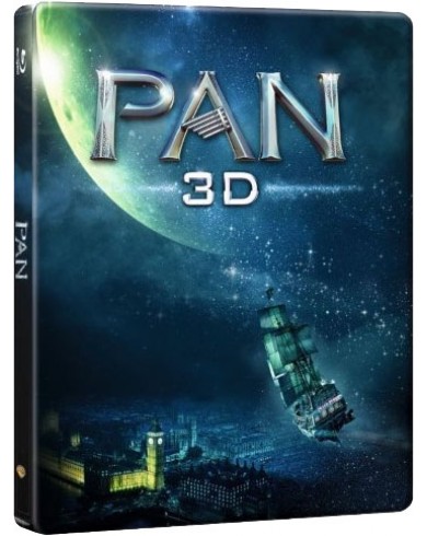 Пэн: Путешествие в Нетландию 3D Steelbook (3D Blu-ray)