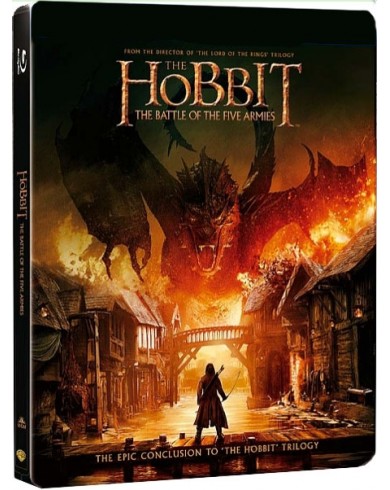 Хоббит: Битва пяти воинств Steelbook (Blu-ray)