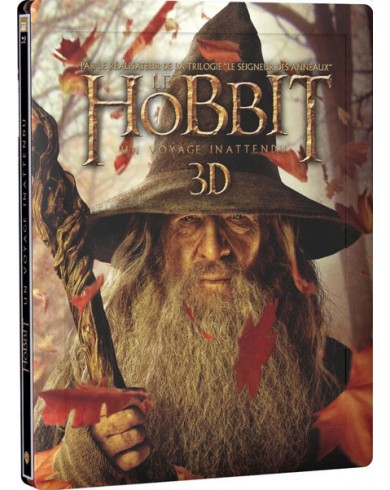 Хоббит: нежданное путешествие 3D (4 BD: 3D Blu-ray + 2D) Steelbook
