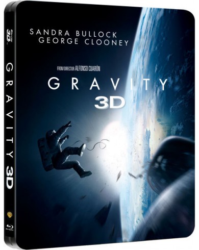 Гравитация 3D Steelbook Limited Edition (3D Blu-tay + Blu-ray)
