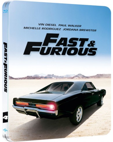Форсаж 4 Steelbook (Blu-ray)