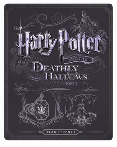 Гарри Поттер и дары смерти: часть 1 Steelbook (англ. язык) (Blu-ray)