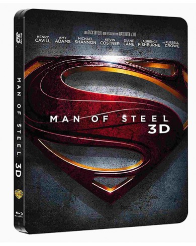 Человек из стали 3D Steelbook (Blu-ray)