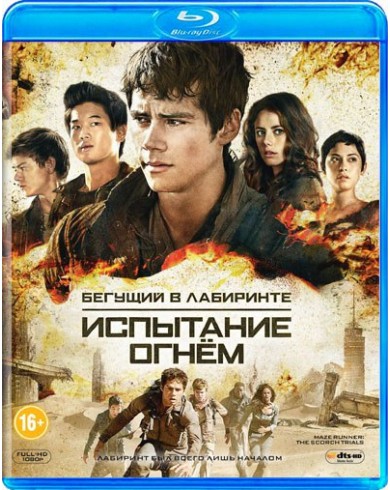 Бегущий в лабиринте: Испытание огнем (Blu-ray)