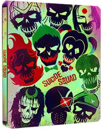 Отряд самоубийц 3D Steelbook (3D Blu-ray + Blu-ray)