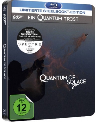 007  Квант милосердия Steelbook (Blu-ray)