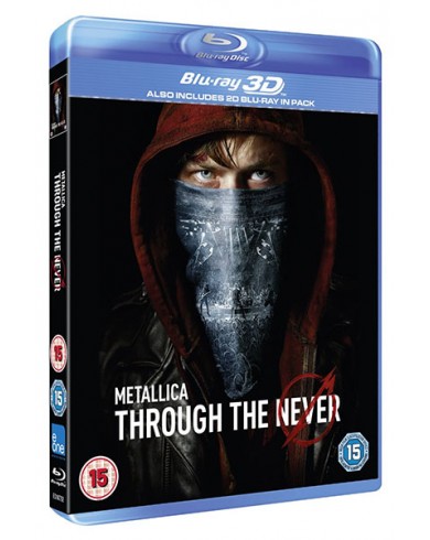 Metallica: Through the Never 3D (3D Blu-ray + Blu-ray) (зона ABC)