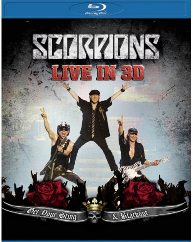 Scorpions: Get Your Sting and Blackout Live in 3D  (3D Blu-ray)
