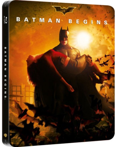 Бэтмен начало Steelbook (Blu-ray)