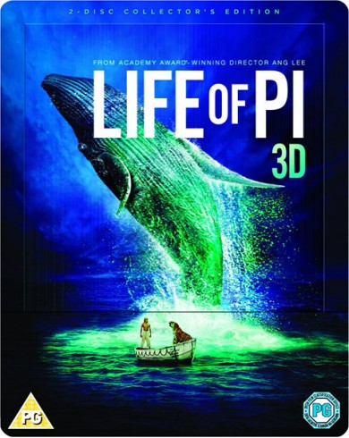 Жизнь Пи Steelbook (Blu-ray)