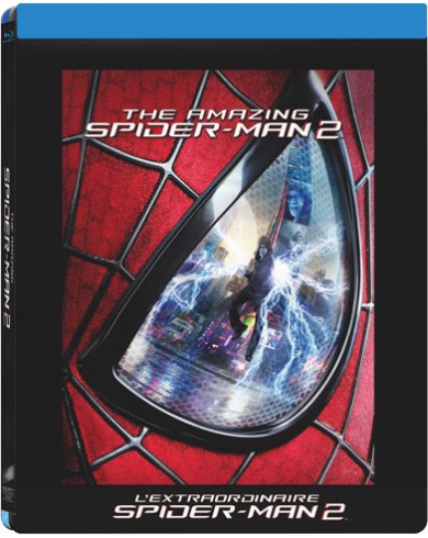 Новый Человек-паук: Высокое напряжение  Steelbook (Blu-ray)