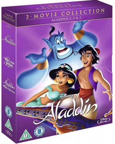 Аладдин 1, 2, 3 Коллекция (2 Blu-ray) [импорт]