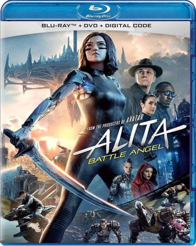 Алита: Боевой ангел (Blu-ray, DVD)[англ. язык]