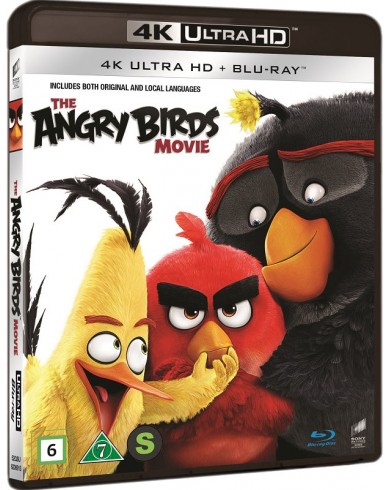 Angry Birds в кино (4K UHD Blu-ray + Blu-ray)[англ. язык]