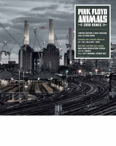 Pink Floyd Animals (LP, CD, Blu-ray audio, DVD) Deluxe