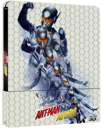 Человек-муравей и Оса Steelbook (3D Blu-ray)