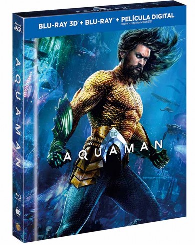 Аквамен (3D Blu-ray + Blu-ray) Digibook
