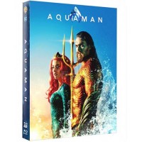 Аквамен (3D Blu-ray + Blu-ray) Номерной Steelbook (тираж 501 шт)
