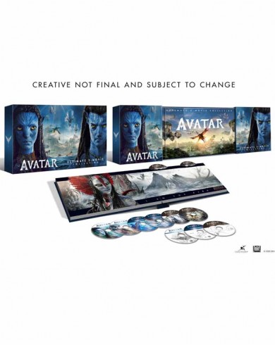Аватар Ultimate 3 Movie Collection 4K Ultra HD + Blu-ray [англ. яз]