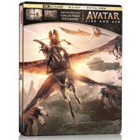 Аватар: Пламя и пепел (4K UHD + BD+ Bonus Disc) Steelbook [англ. яз]