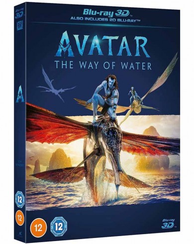 Аватар Путь воды (3D Blu-ray, Blu-ray) 4-disc set [англ]