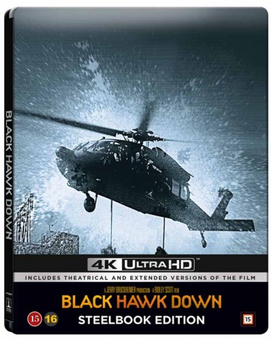 Черный ястреб  (4K ULTRA HD Blu-ray) Steelbook