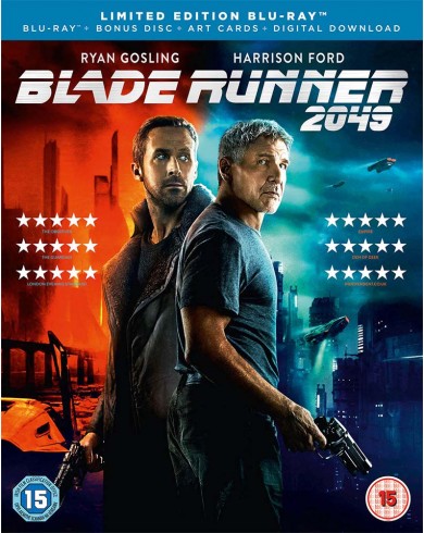 Бегущий по лезвию 2049 (Blu-ray  + Bonus Disc + 5 арт карточек)