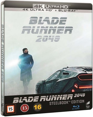 Бегущий по лезвию 2049  Steelbook (4K UHD + Blu-ray)