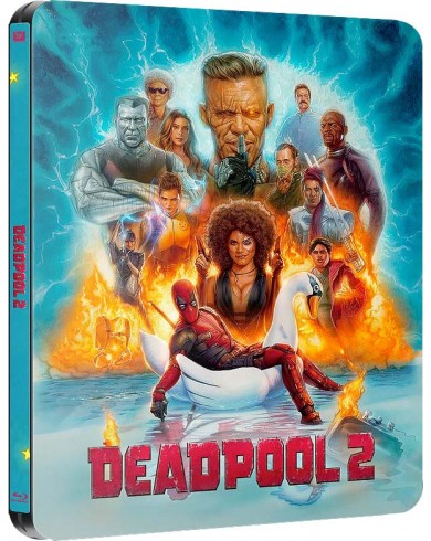 Дэдпул 2 Limited Steelbook  (2 Blu-ray)